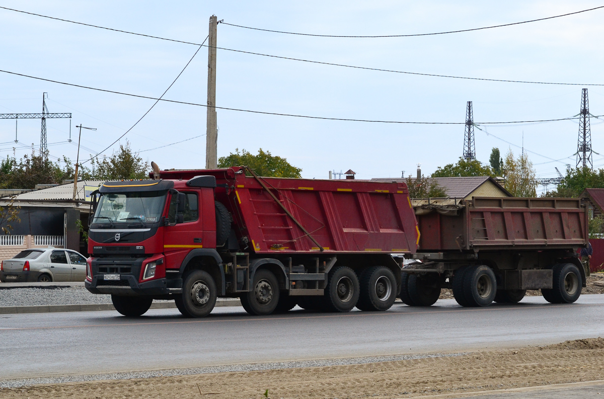 Волгоградская область, № В 240 МХ 134 — Volvo ('2013) FMX.460 [X9P]