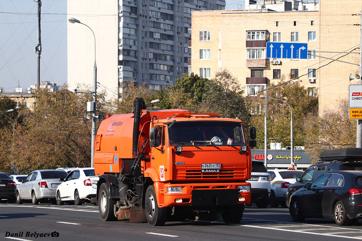 Москва, № С 363 ТУ 197 — КамАЗ-53605-D3