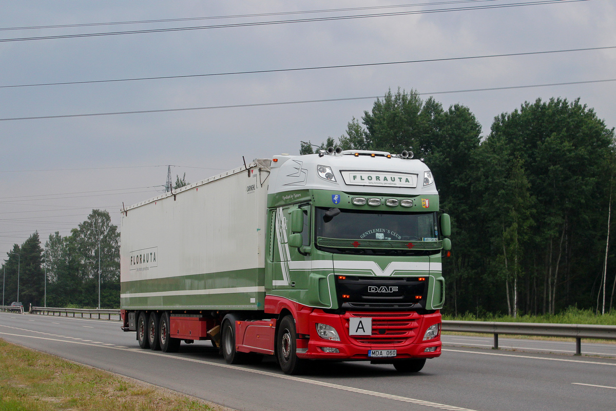 Литва, № MDA 060 — DAF XF Euro6 FT