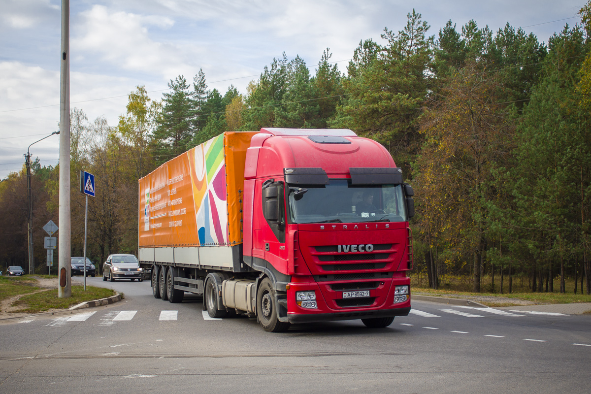 Минск, № АР 8592-7 — IVECO Stralis ('2007) 450