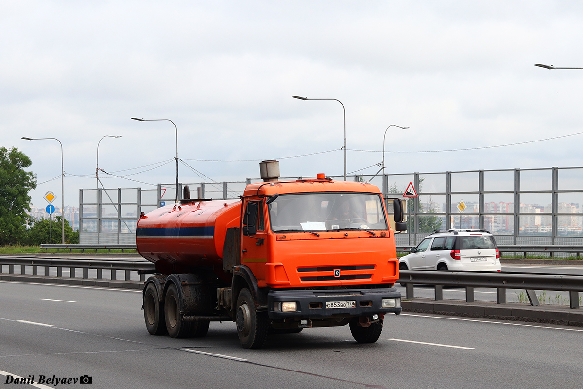 Санкт-Петербург, № С 853 ВО 178 — КамАЗ-65117-62