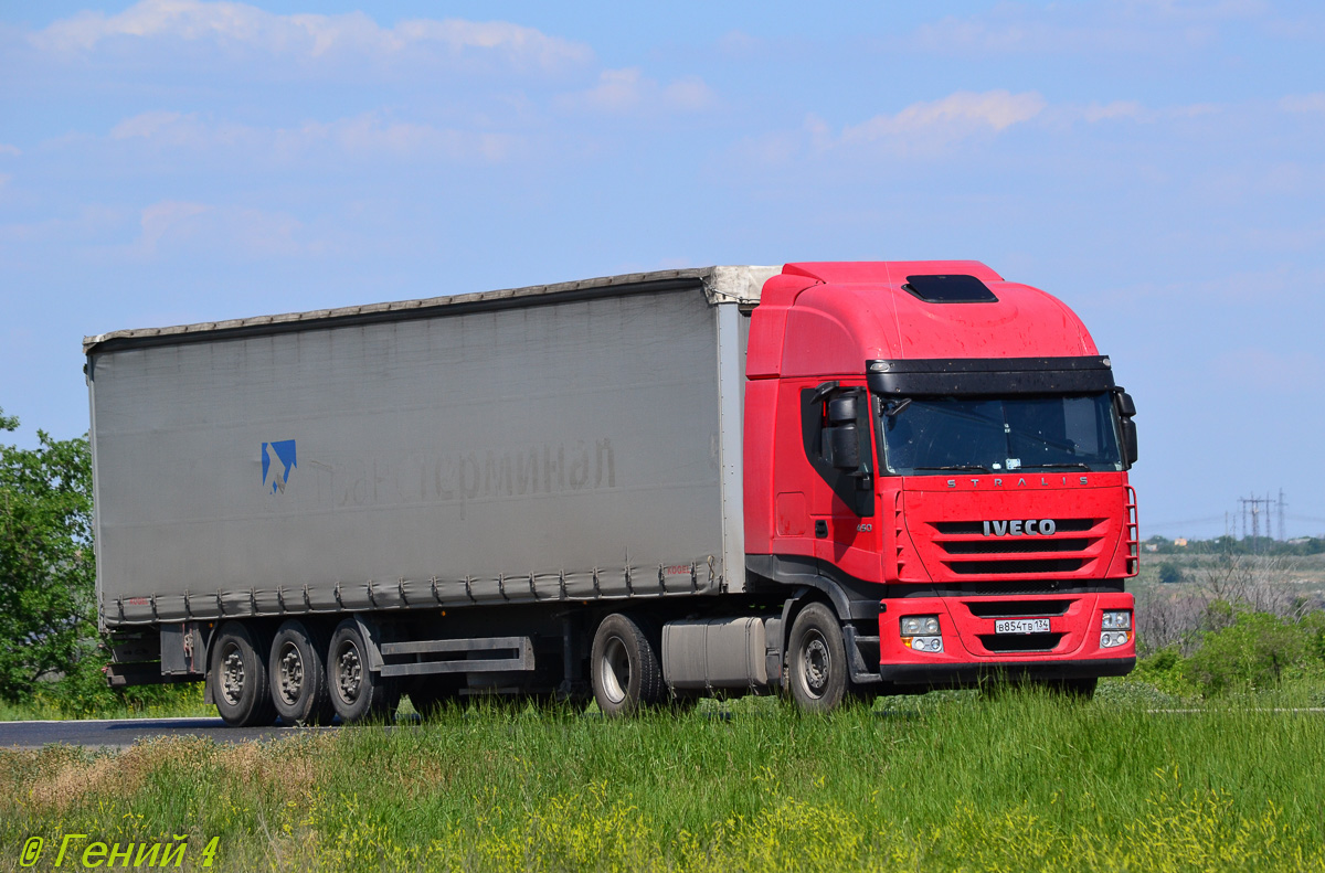 Волгоградская область, № В 854 ТВ 134 — IVECO Stralis ('2007)