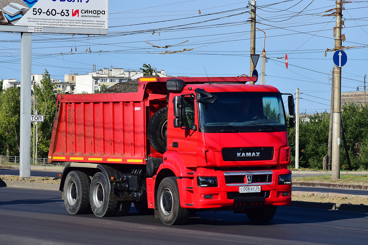 Волгоградская область, № С 006 ХТ 34 — КамАЗ-6520-43 "Люкс"