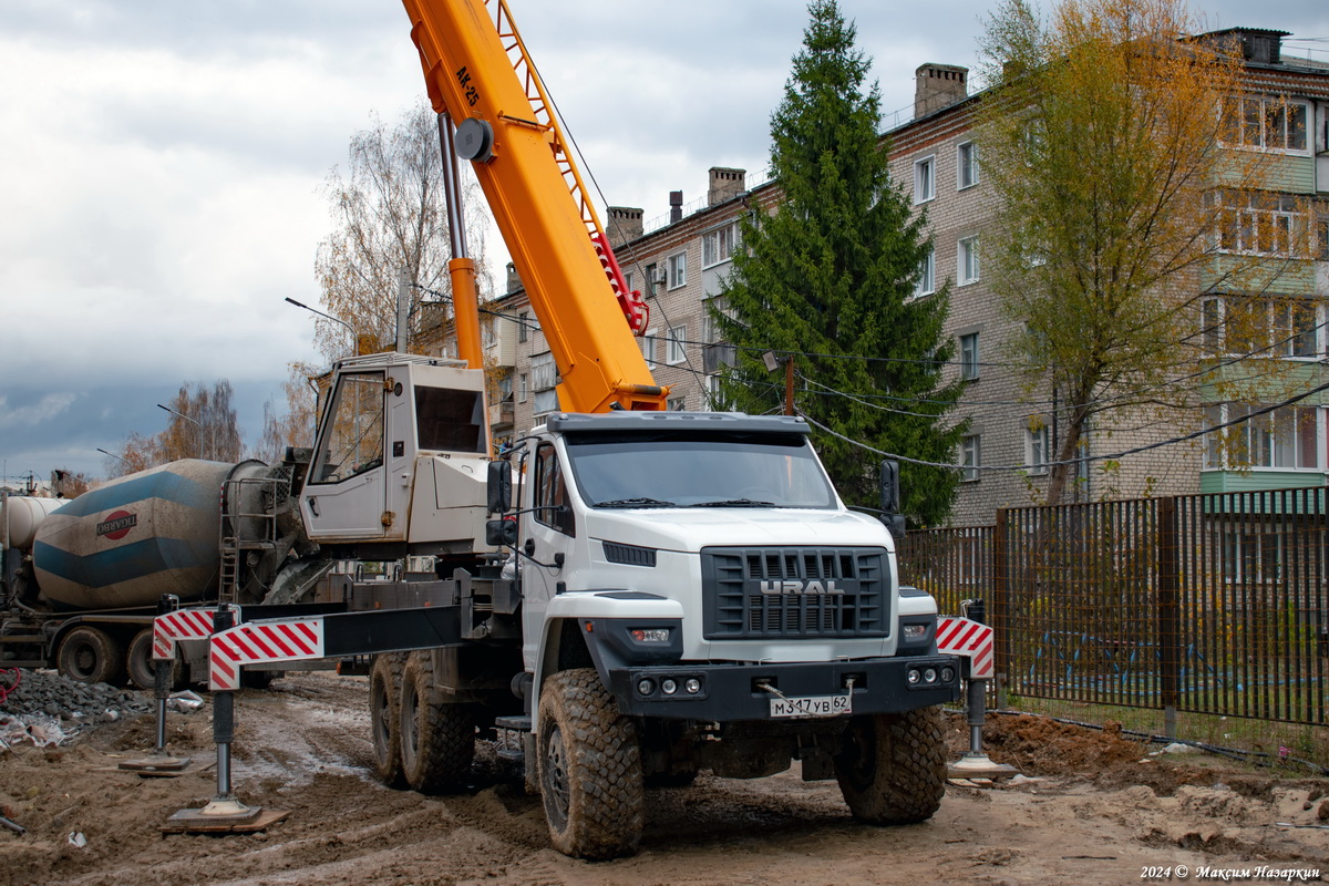 Рязанская область, № М 317 УВ 62 — Урал NEXT 4320-72