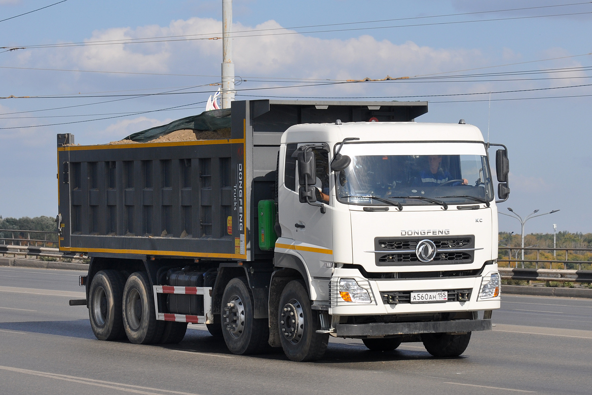 Омская область, № А 560 АН 155 — Dongfeng KC (общая модель)