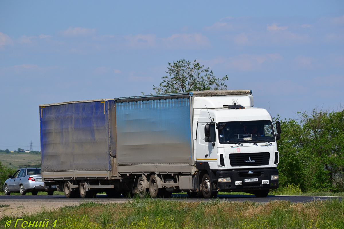 Свердловская область, № В 693 ТМ 196 — МАЗ-6310