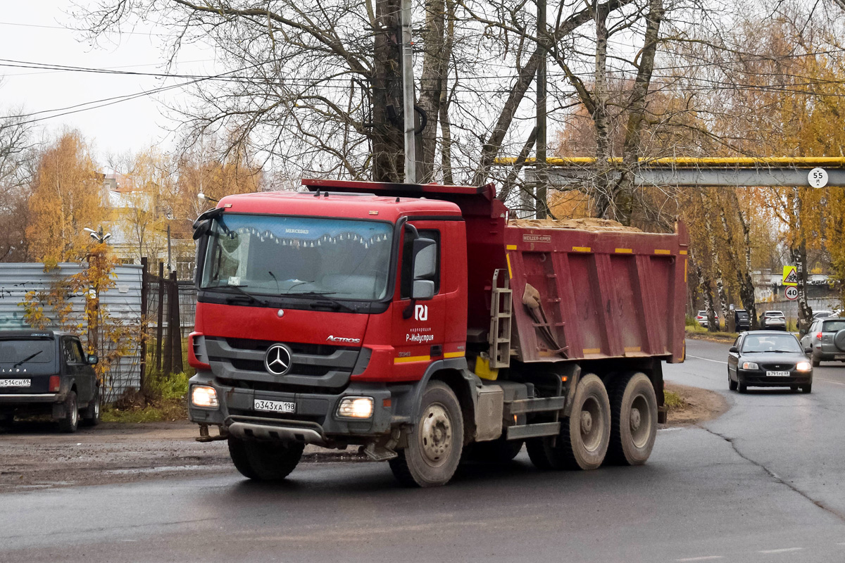 Санкт-Петербург, № О 343 ХА 198 — Mercedes-Benz Actros '09 3341 [Z9M]