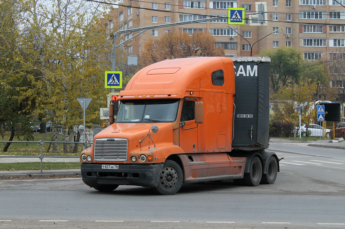 Ярославская область, № Т 827 АК 76 — Freightliner Century Class