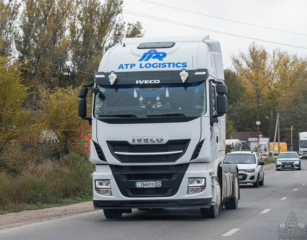 Алматы, № 766 FD 02 — IVECO Stralis ('2012) 460