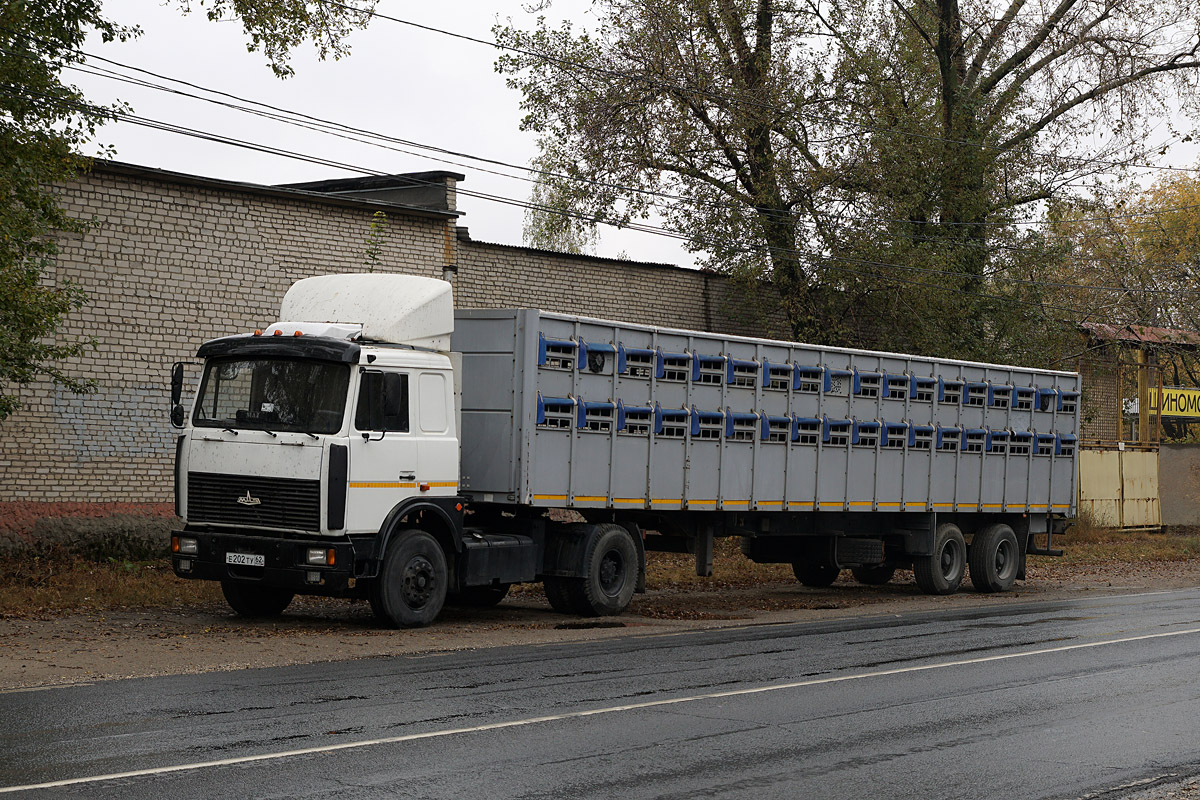 Рязанская область, № Е 202 ТУ 62 — МАЗ-543205