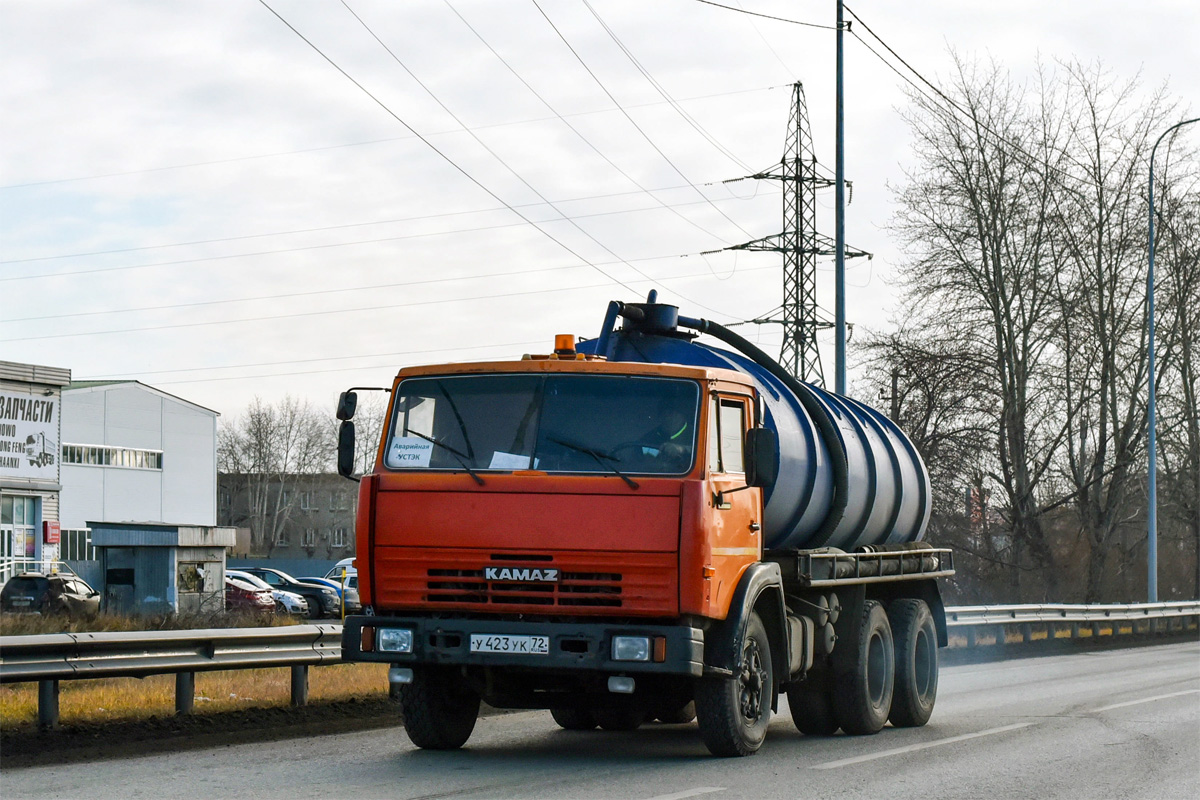 Тюменская область, № У 423 УК 72 — КамАЗ-55111 [551110]