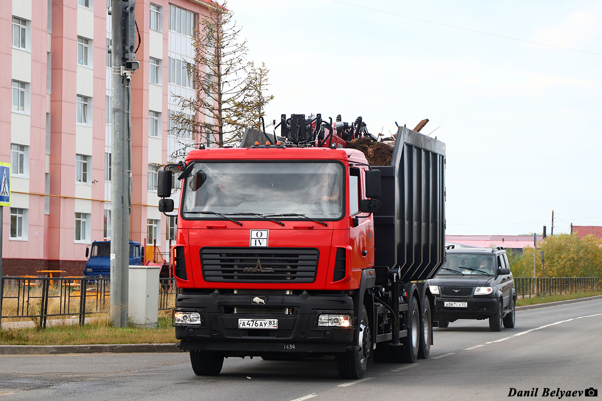 Ненецкий автономный округ, № А 476 АУ 83 — МАЗ-6312C5