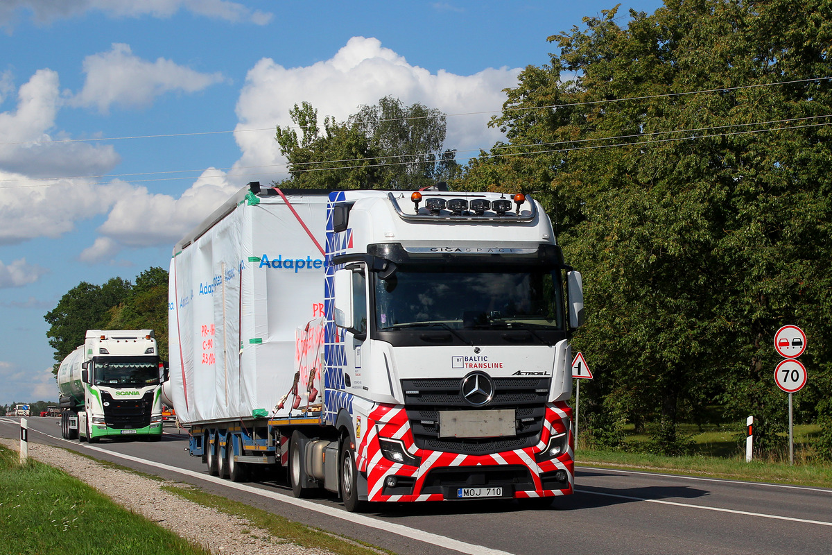 Литва, № MOJ 710 — Mercedes-Benz Actros ('2018)