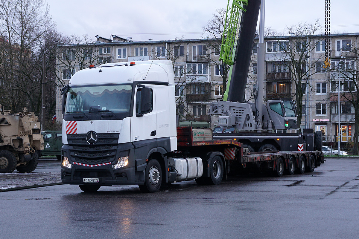 Москва, № Р 312 КЕ 977 — Mercedes-Benz Actros ('2022) [LRD]