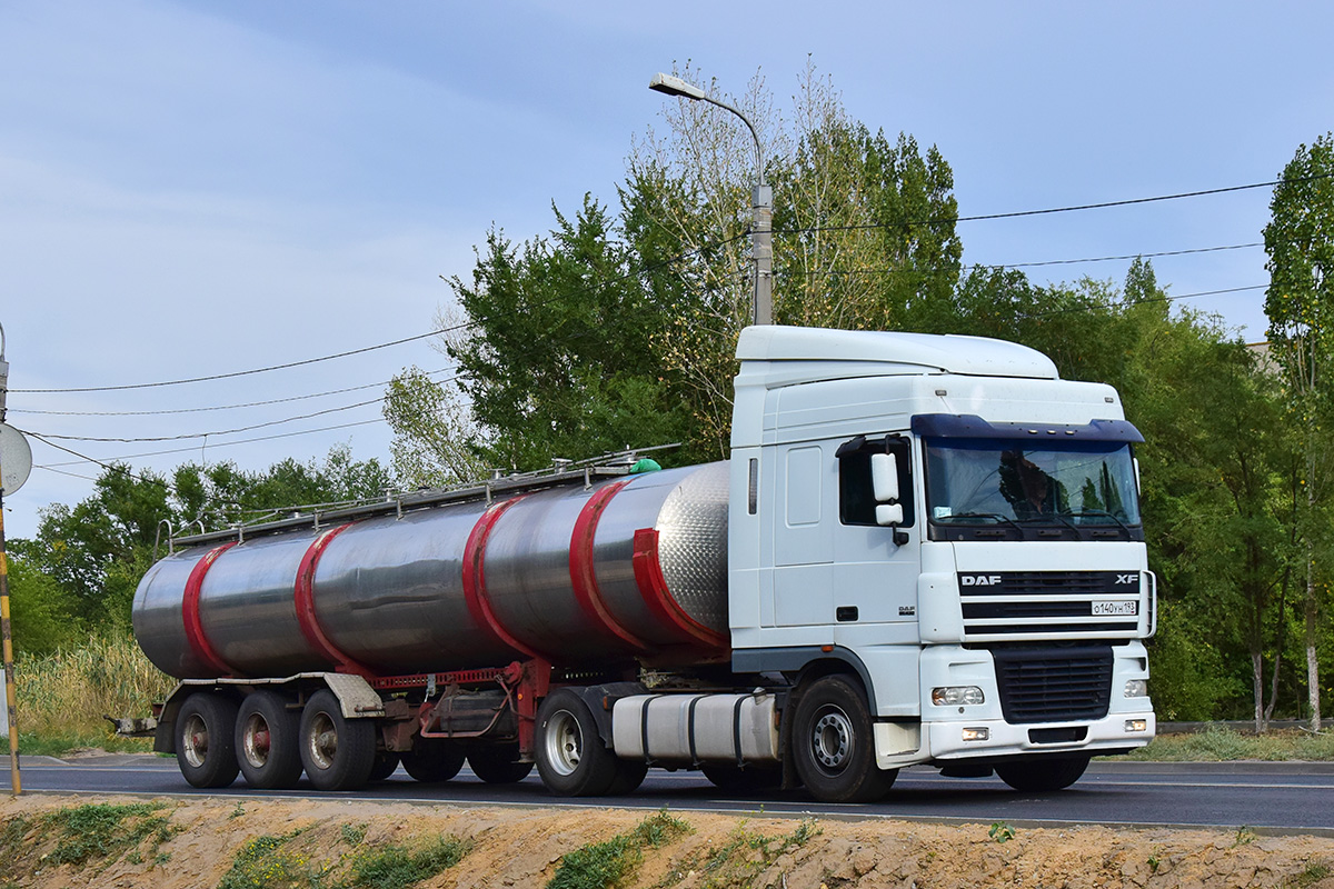 Краснодарский край, № О 140 УН 193 — DAF XF95 FT