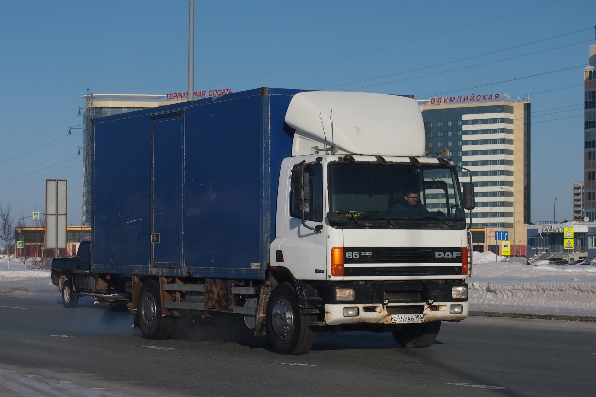 Ханты-Мансийский автоном.округ, № Е 449 АВ 186 — DAF 65 (CF) FA