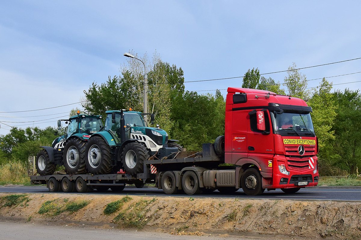 Павлодарская область, № 895 AG 14 — Mercedes-Benz Actros ('2011) 2543