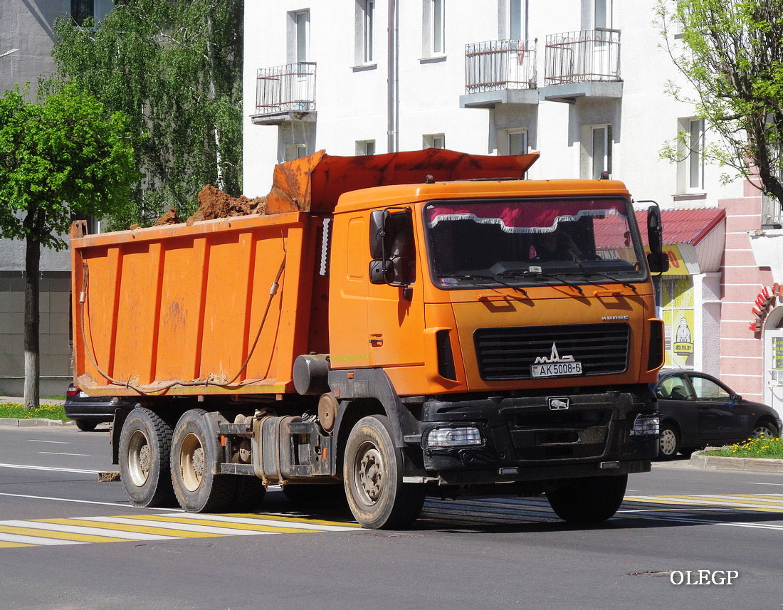 Могилёвская область, № АК 5008-6 — МАЗ-6501 (общая модель)