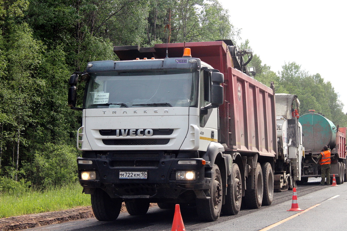 Карелия, № М 722 КМ 10 — IVECO Trakker ('2007)