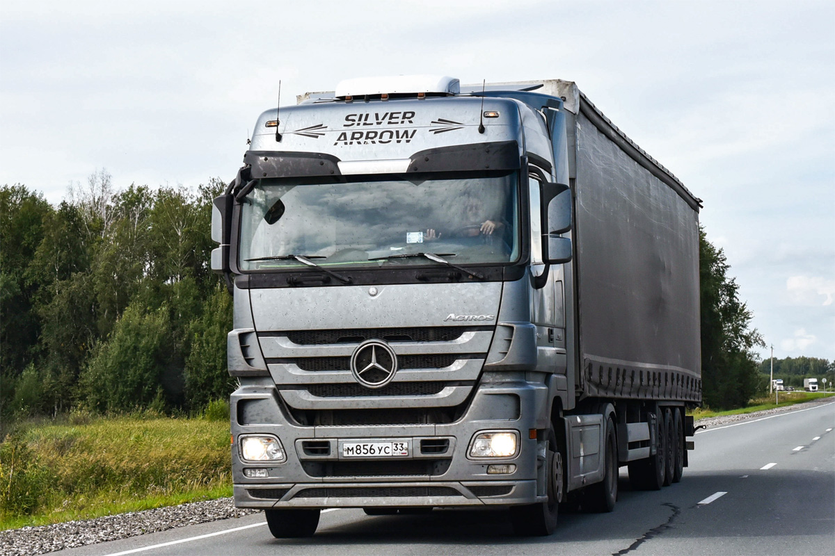 Владимирская область, № М 856 УС 33 — Mercedes-Benz Actros ('2009) 1844