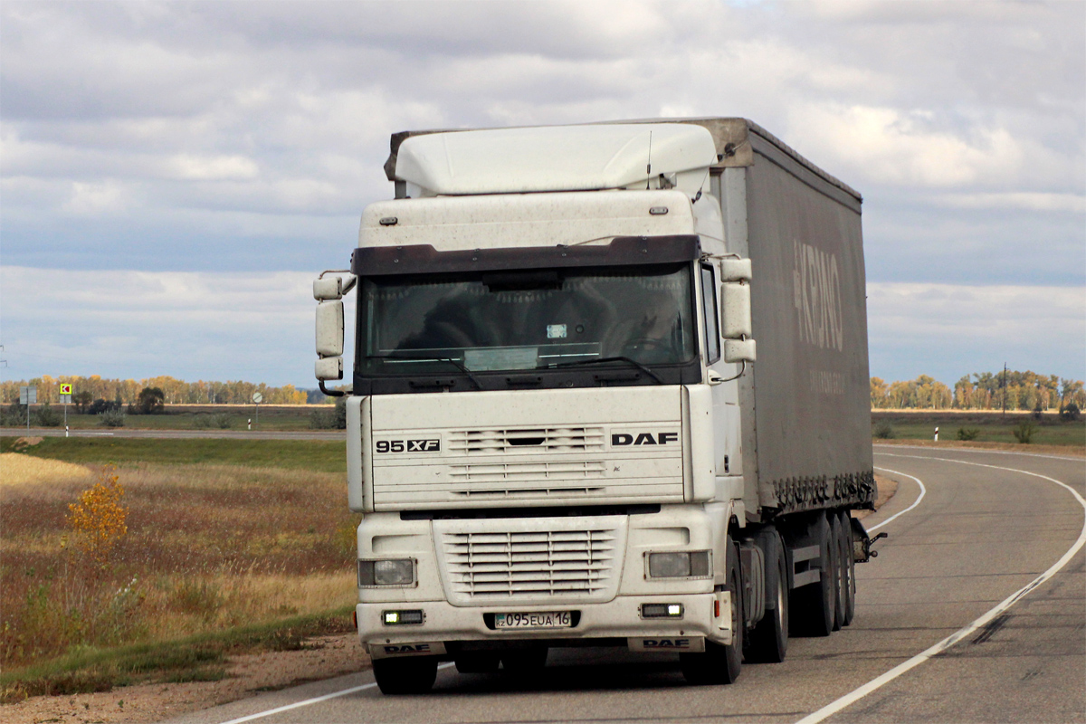 Восточно-Казахстанская область, № 095 EUA 16 — DAF 95XF FT