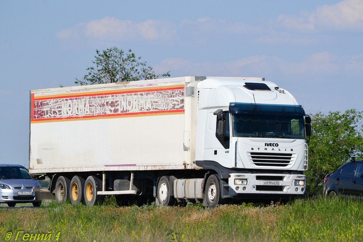 Волгоградская область, № К 019 ХЕ 34 — IVECO Stralis ('2002) 430