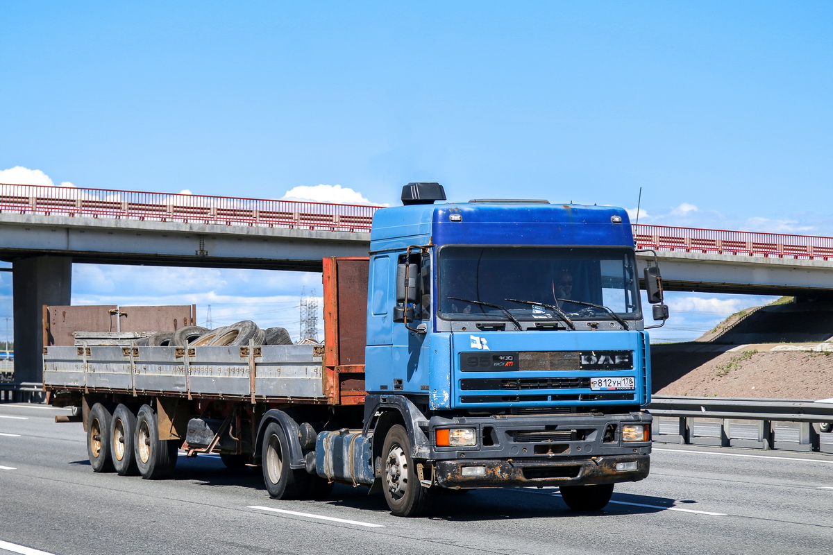 Санкт-Петербург, № Р 812 УН 178 — DAF 95 FT