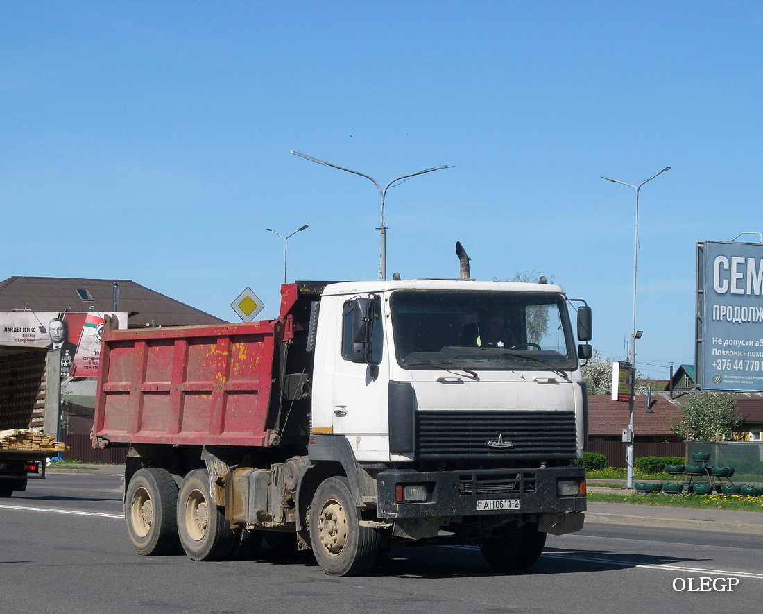 Витебская область, № АН 0611-2 — МАЗ-6501 (общая модель)