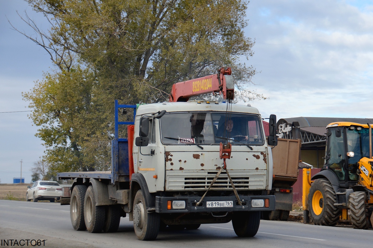 Ростовская область, № У 819 ВЕ 761 — КамАЗ-53215 [532150]