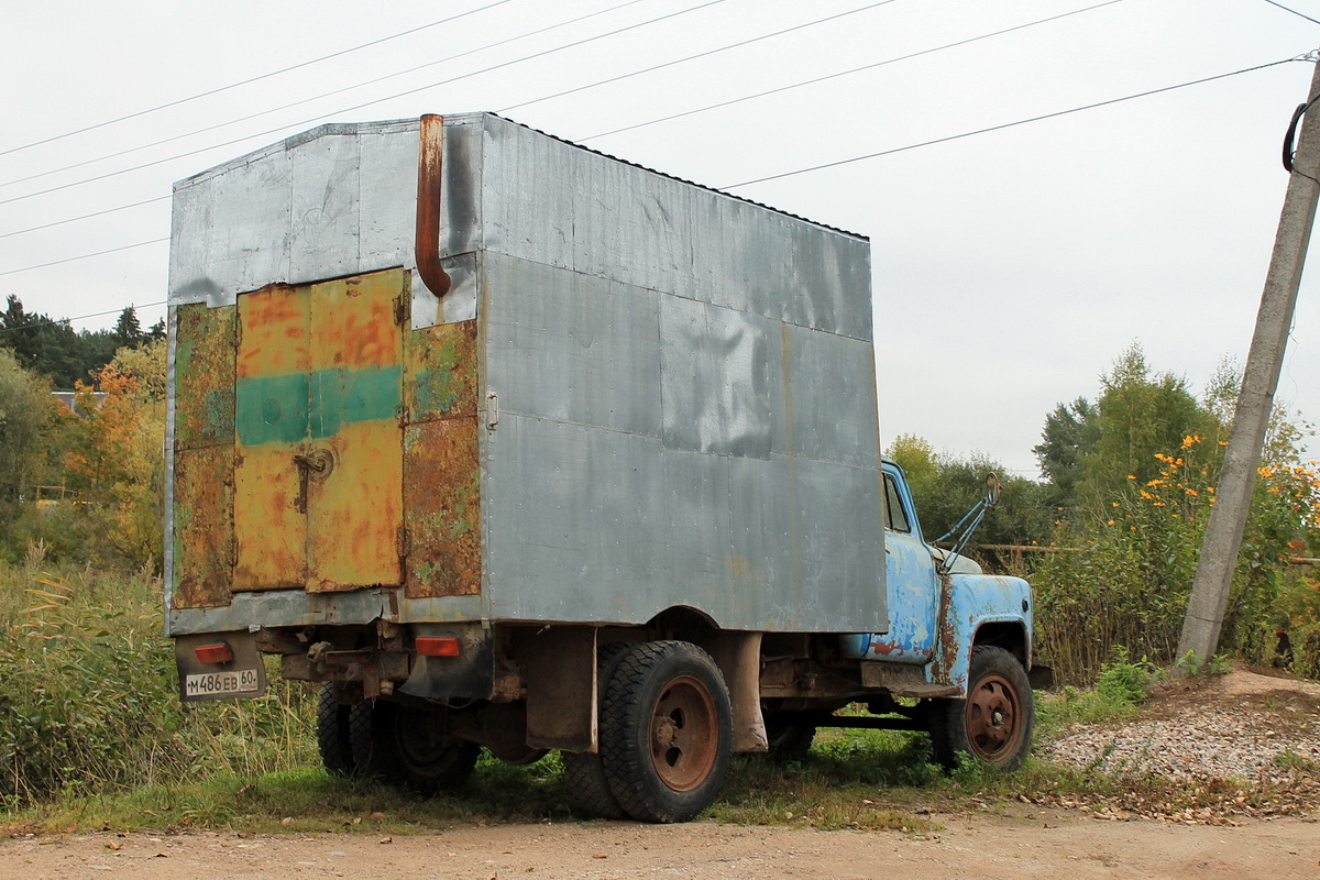 Псковская область, № М 486 ЕВ 60 — ГАЗ-52-01