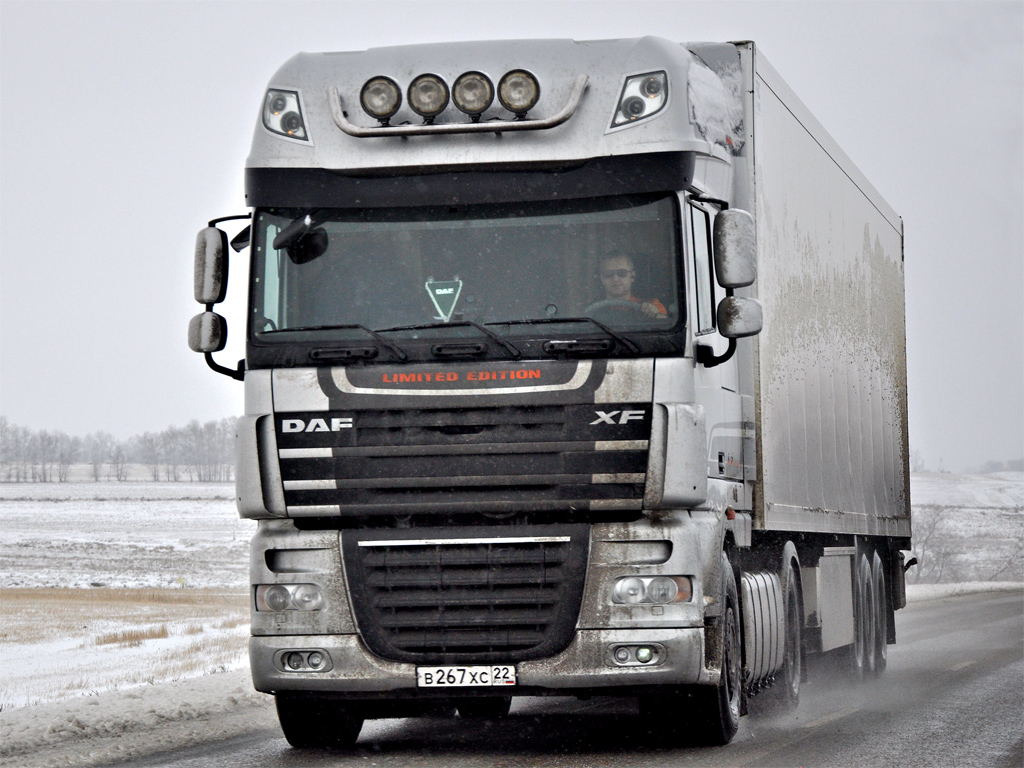 Алтайский край, № В 267 ХС 22 — DAF XF105 FT