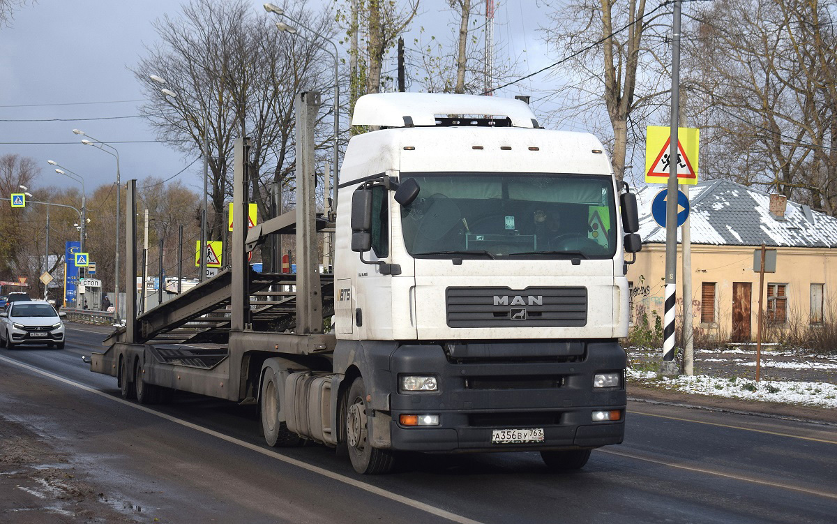 Самарская область, № А 356 ВУ 763 — MAN TGA 18.480