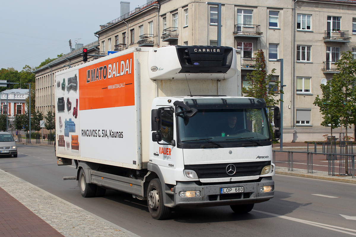 Литва, № LOP 680 — Mercedes-Benz Atego 1524