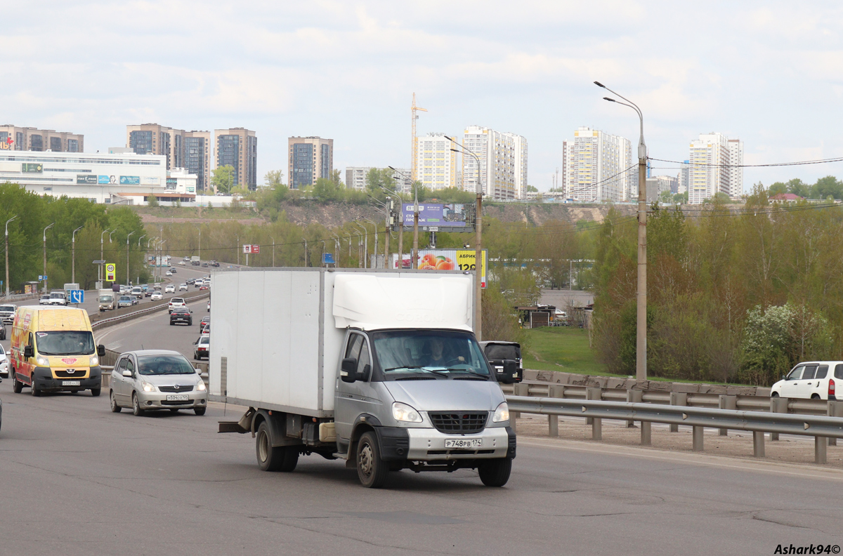 Красноярский край, № Р 748 РВ 174 — ГАЗ-331061 "Валдай"