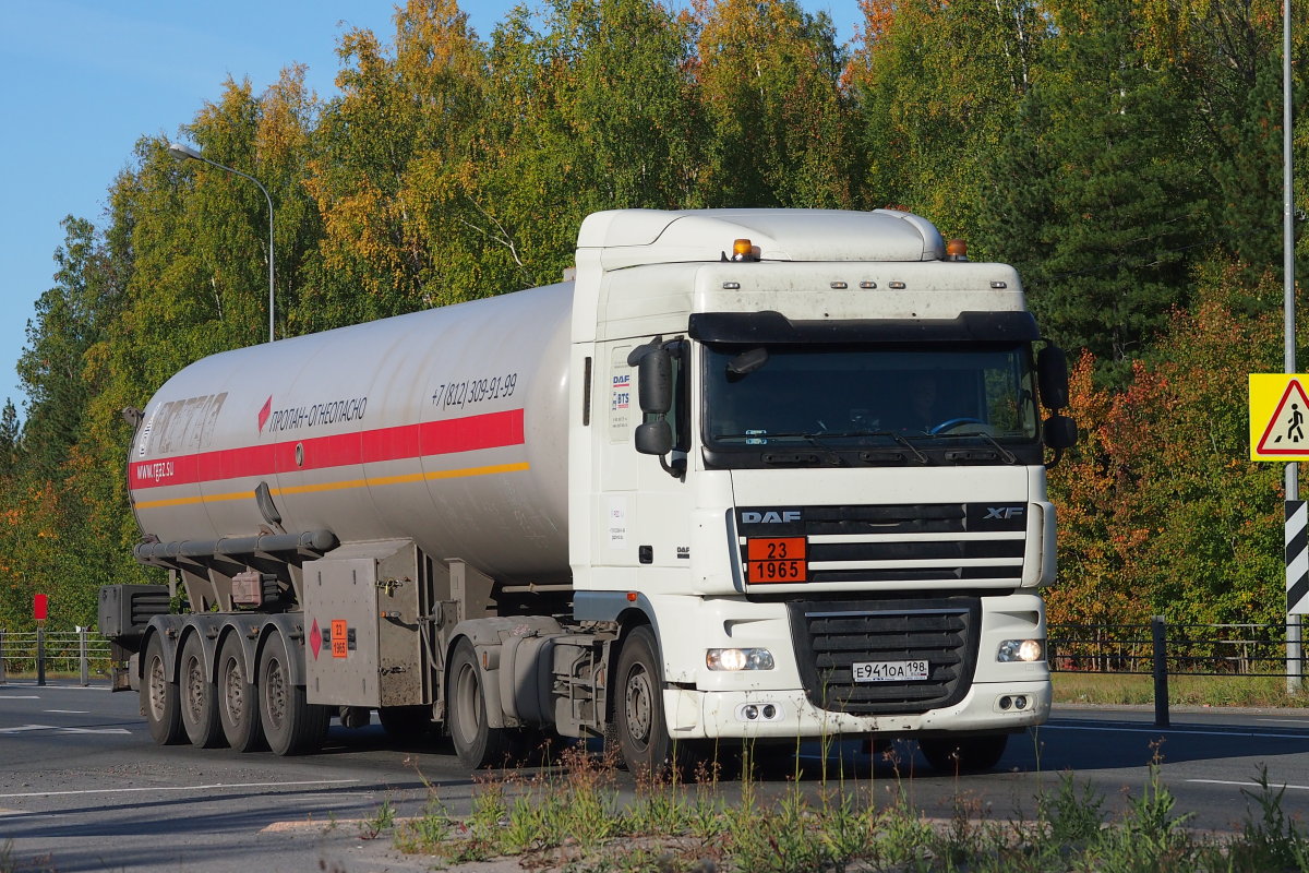 Санкт-Петербург, № Е 941 ОА 198 — DAF XF105 FT