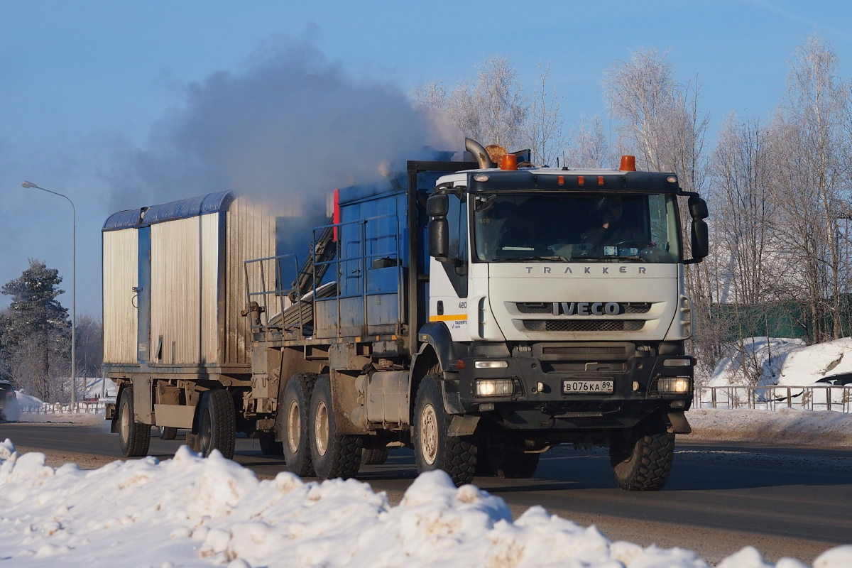 Тюменская область, № В 076 КА 89 — IVECO-AMT Trakker ('2007)