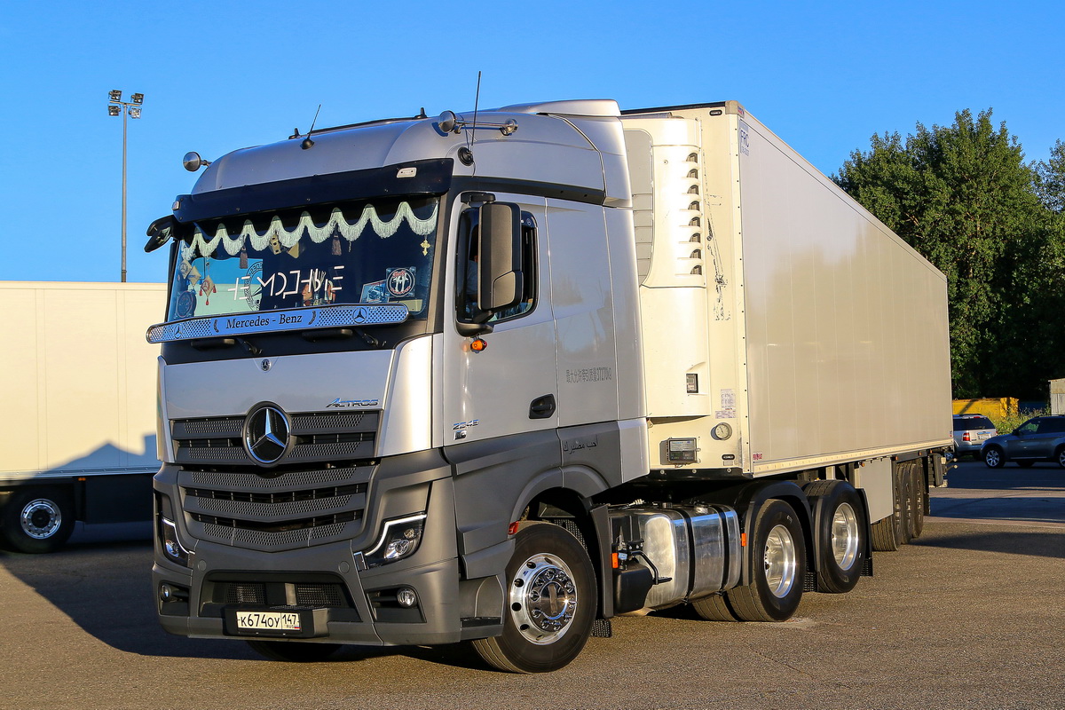 Санкт-Петербург, № К 674 ОУ 147 — Mercedes-Benz Actros ('2022) [LRD]; Московская область — Фестиваль TruckDay 2024 — июнь