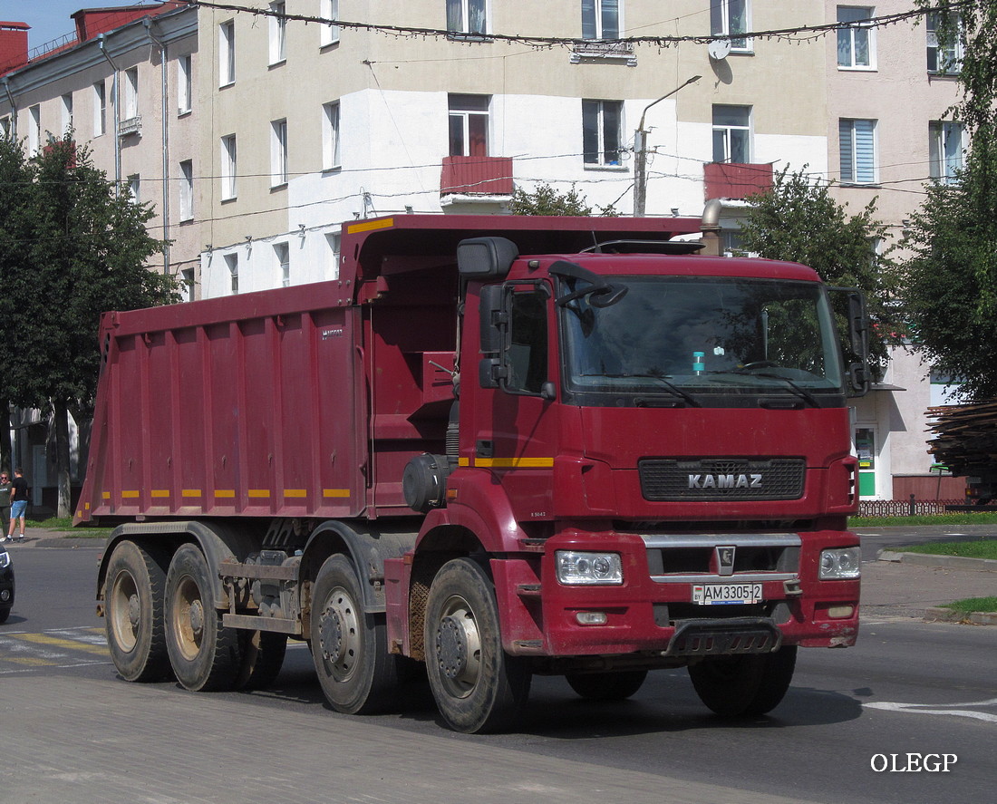 Витебская область, № АМ 3305-2 — КамАЗ-65801 (общая модель)