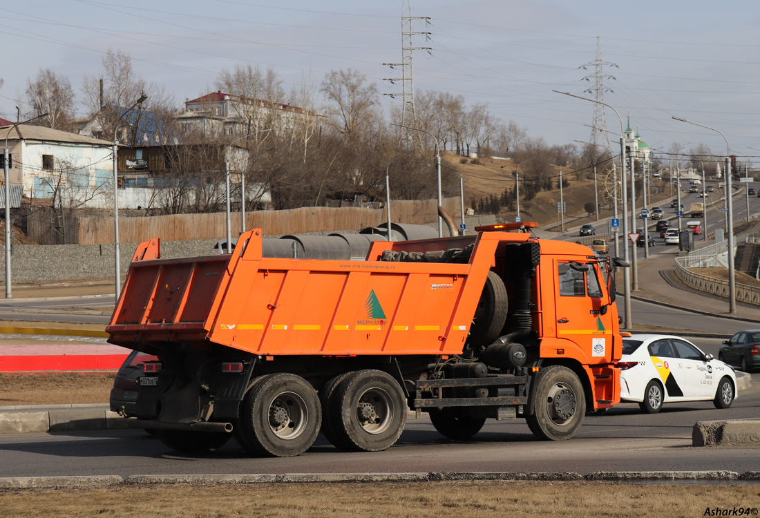 Красноярский край, № Р 031 ОВ 124 — КамАЗ-65115-L4