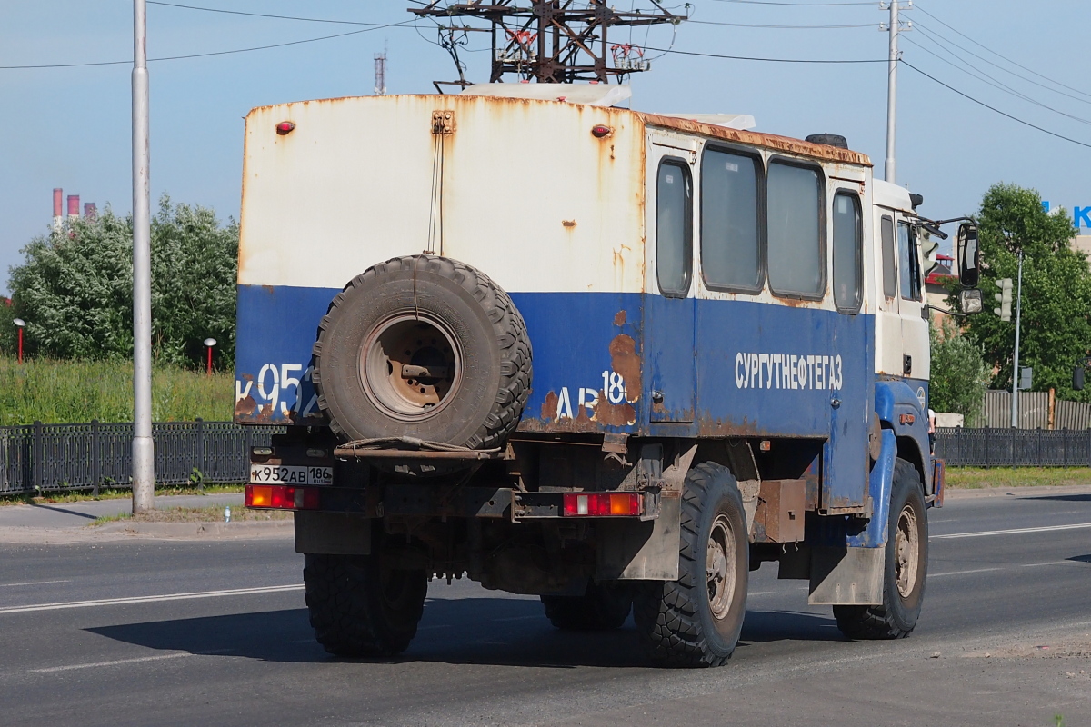 Ханты-Мансийский автоном.округ, № К 952 АВ 186 — Урал-32552-59