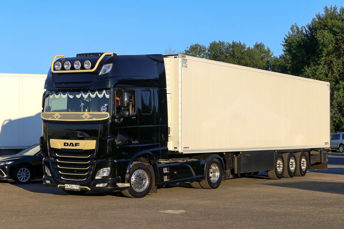 Ленинградская область, № К 613 КУ 147 — DAF XF105 FT; Московская область — Фестиваль TruckDay 2024 — июнь