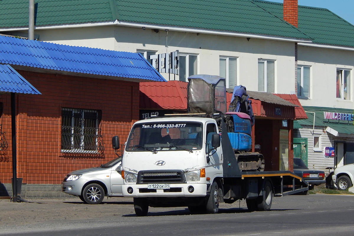 Белгородская область, № Т 122 ОК 31 — Hyundai HD78 ('2004); Белгородская область — Спецтехника без номеров