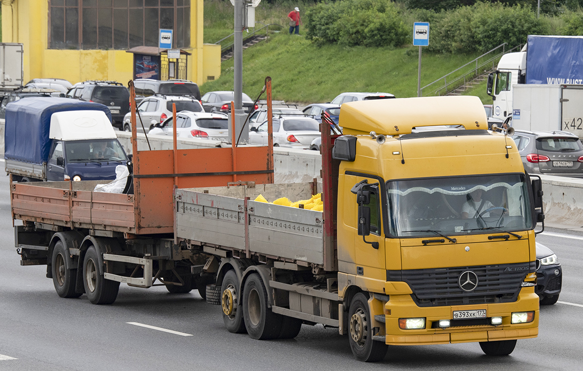 Москва, № В 393 ХК 177 — Mercedes-Benz Actros ('1997) 2540