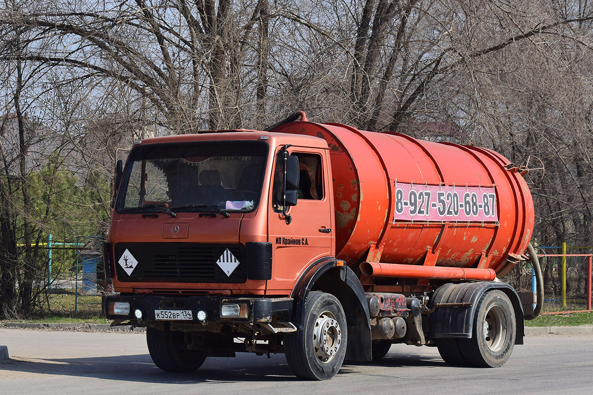 Волгоградская область, № К 552 ВР 134 — Mercedes-Benz NG (общ. мод.)