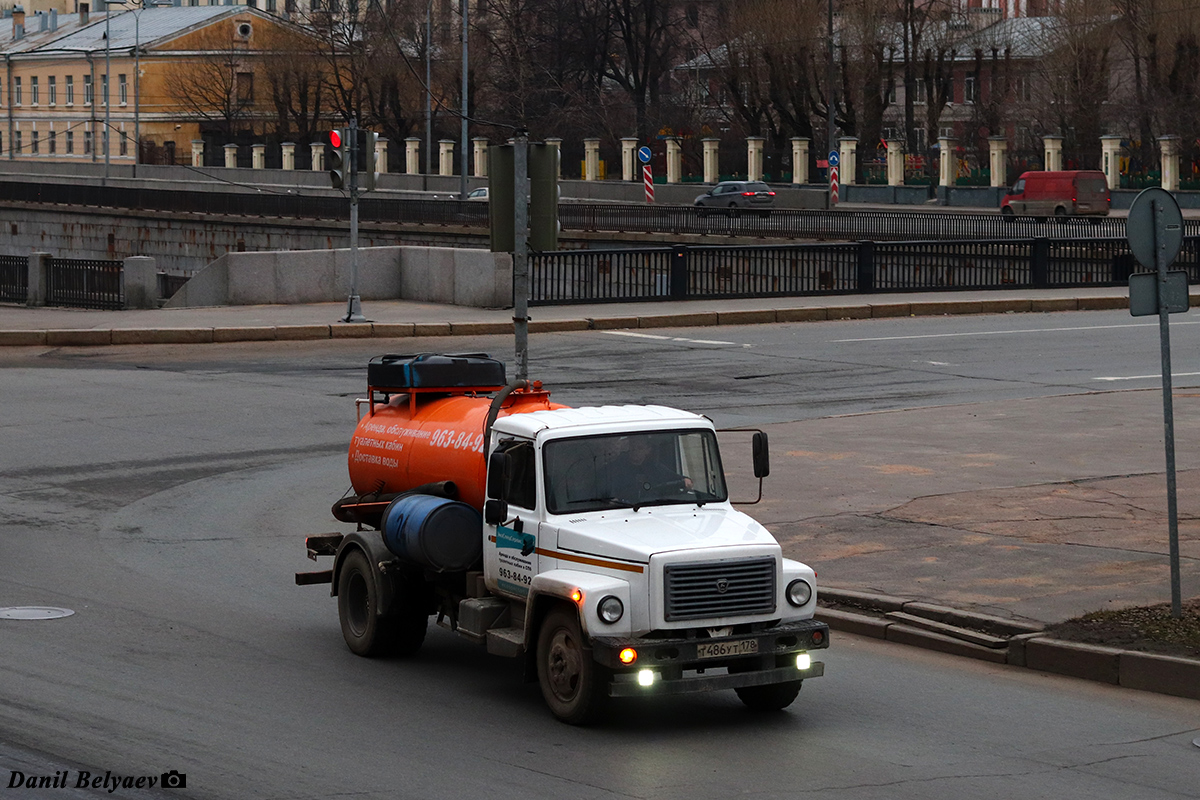 Санкт-Петербург, № Т 486 УТ 178 — ГАЗ-3309