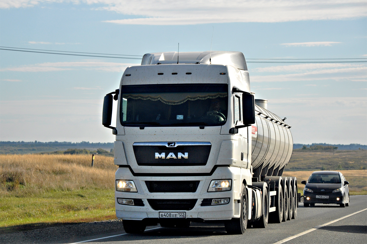 Алтайский край, № А 408 ХЕ 122 — MAN TGX ('2007) 18.480