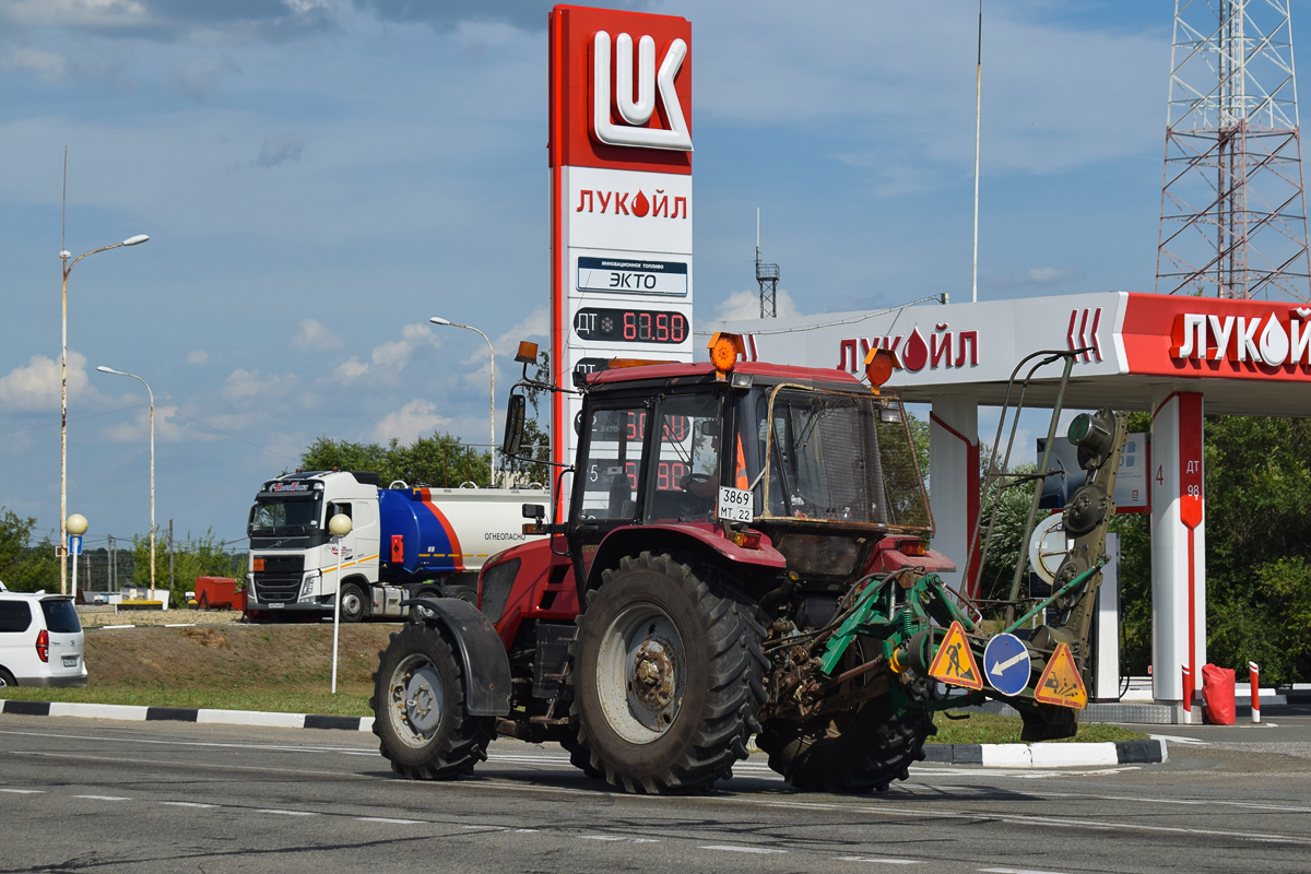 Алтайский край, № 3869 МТ 22 — Беларус-92П