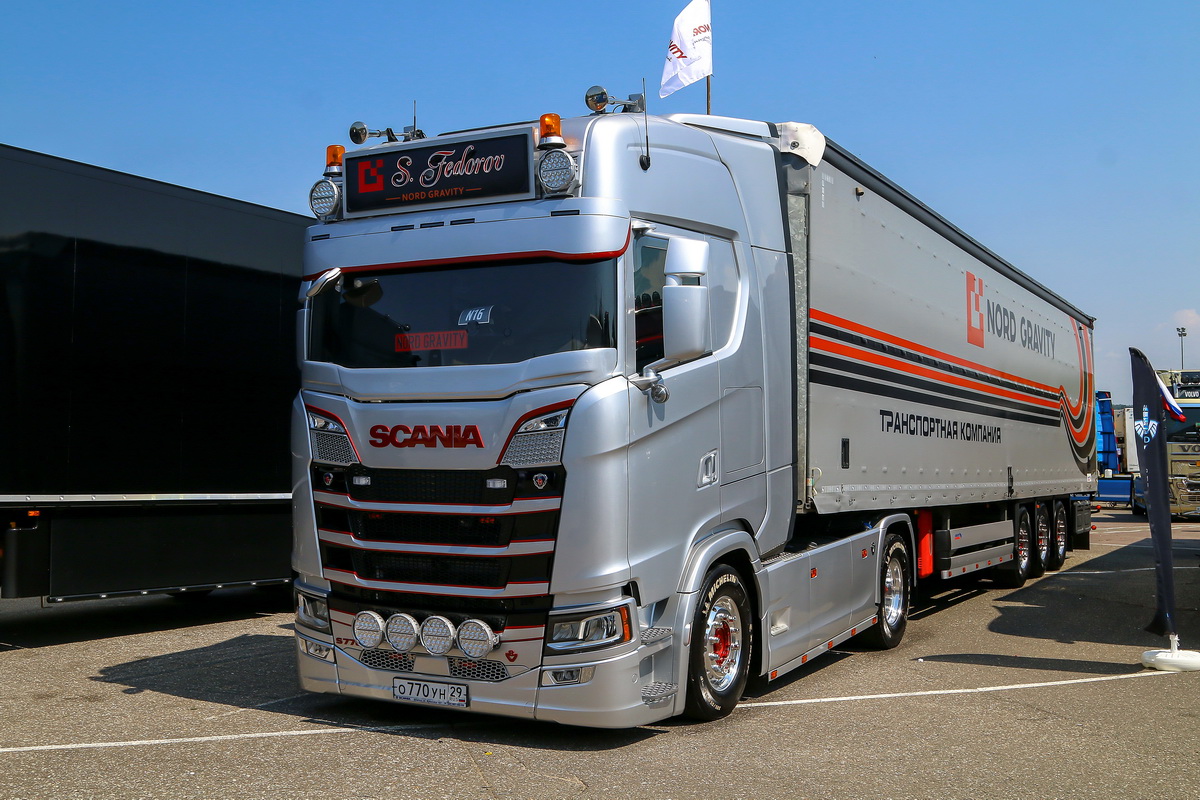 Архангельская область, № О 770 УН 29 — Scania ('2016) S770; Московская область — Фестиваль TruckDay 2024 — июнь