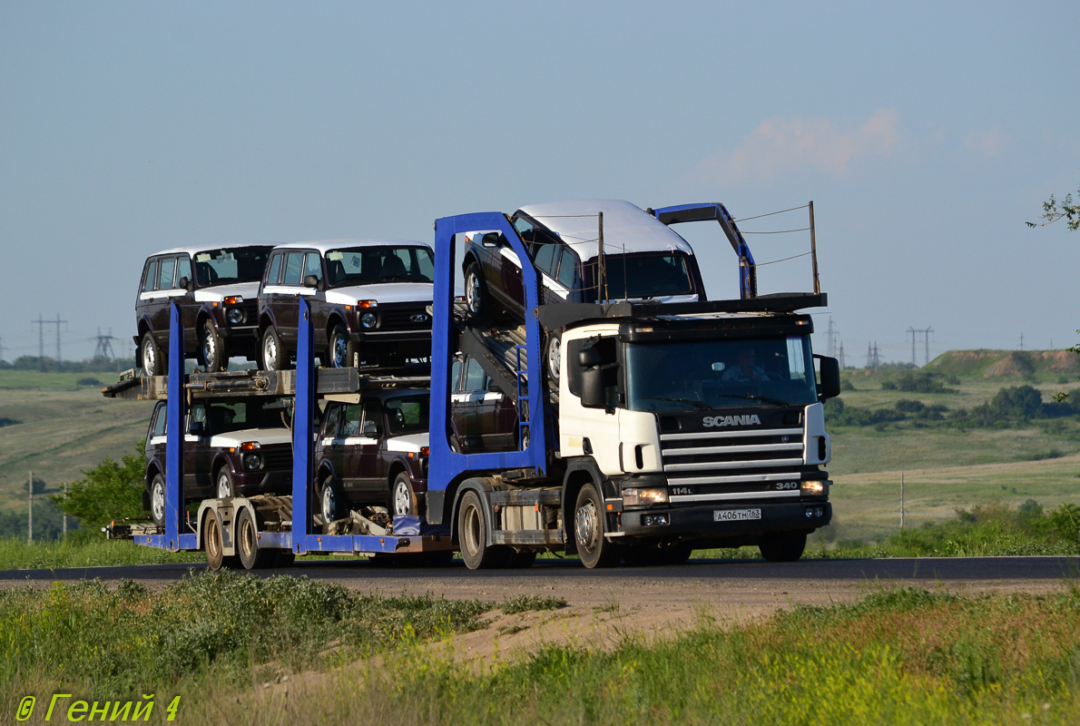 Самарская область, № А 406 ТМ 763 — Scania ('1996) P114L