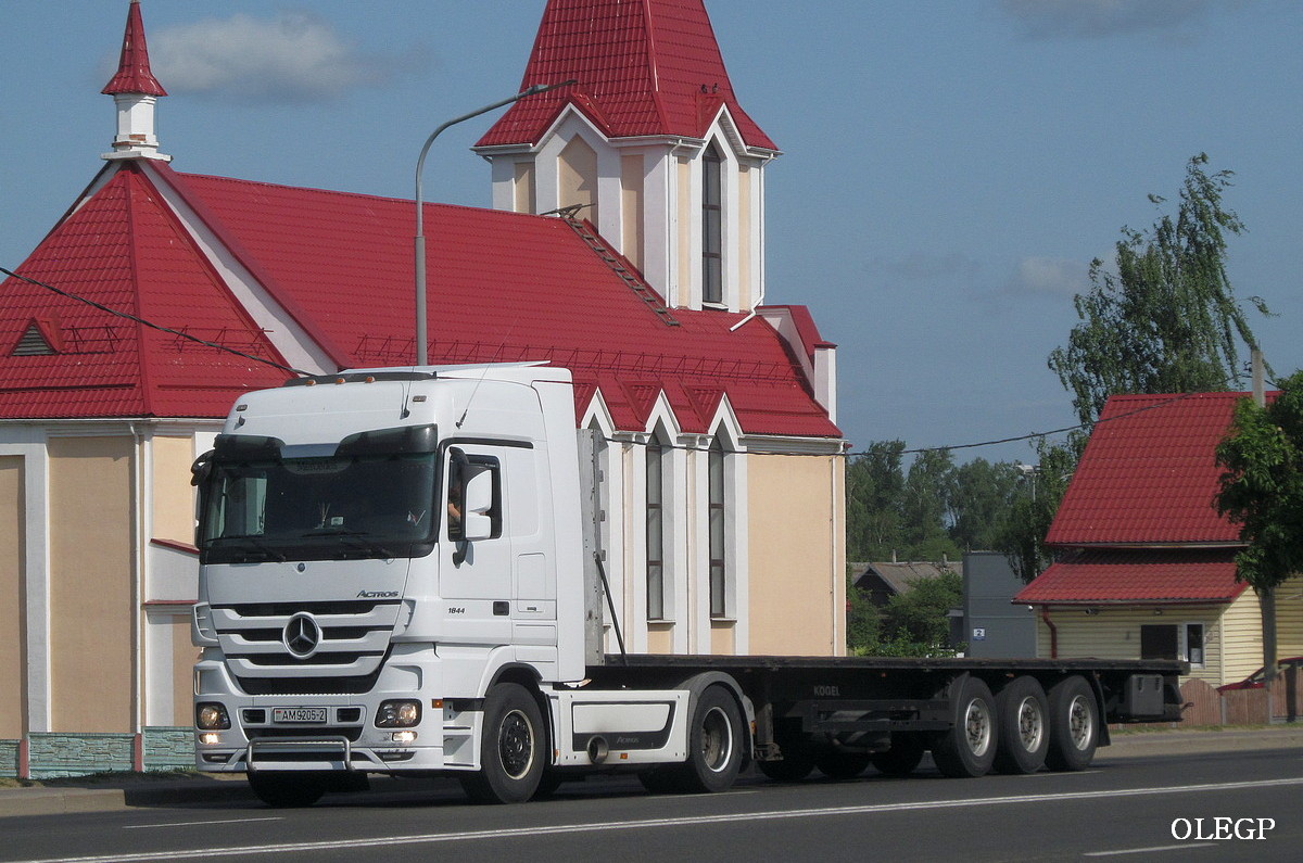 Витебская область, № АМ 9205-2 — Mercedes-Benz Actros ('2009) 1844